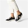 Paul Green Side Panel Laced Trainer - Black Gold